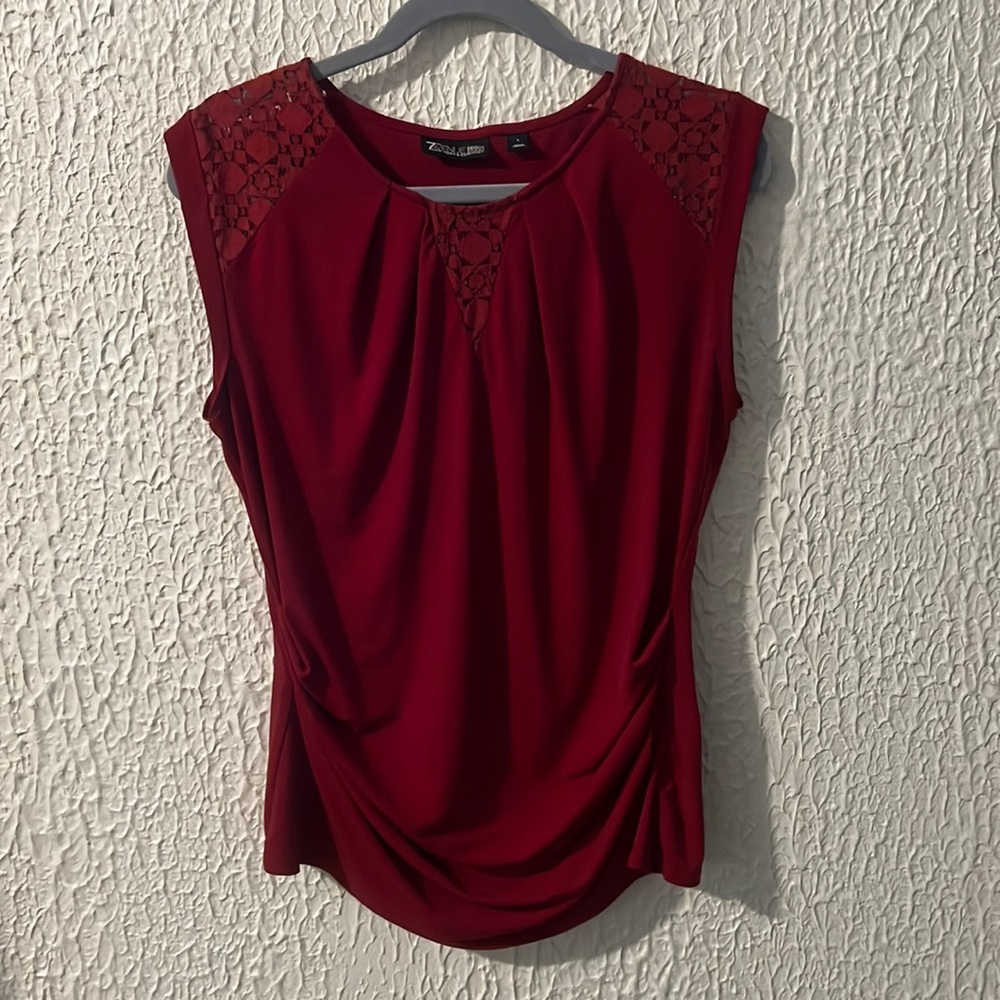 🌑2/$16🌑 NY & Co ruched top